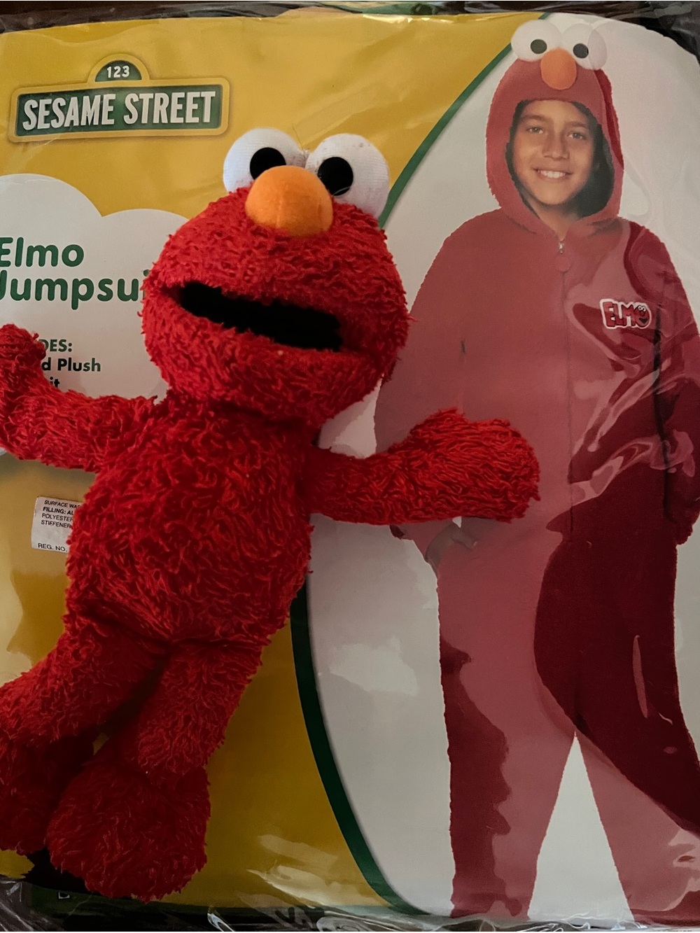 Sesame Street Elmo Jumpsuit